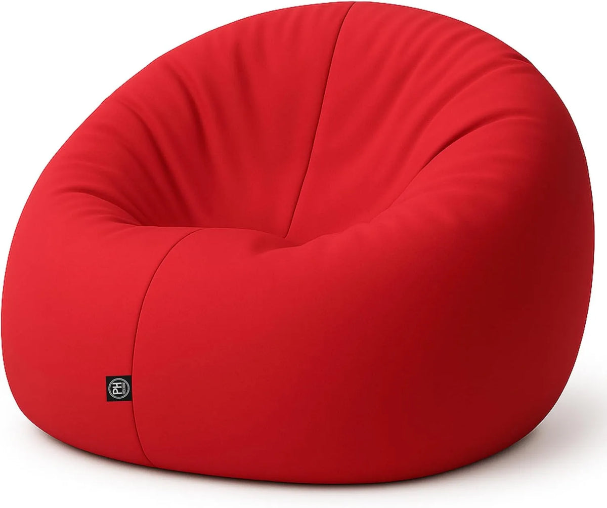 HOME Worek do siedzenia 2 w 1 — 155 cm, czerwony