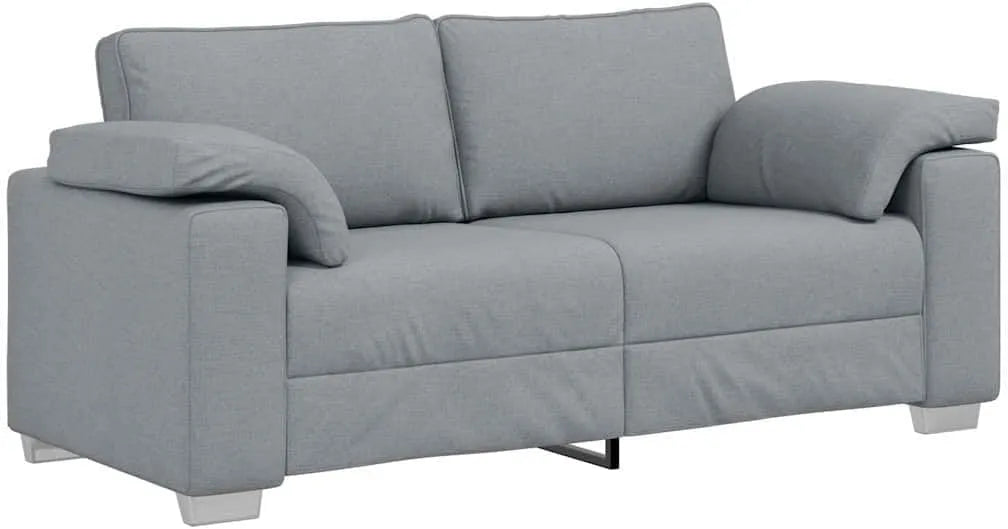 Sofa – tapicerka materiałowa, z podłokietnikami, 180 × 80 × 82 cm, tapicerka materiałowa