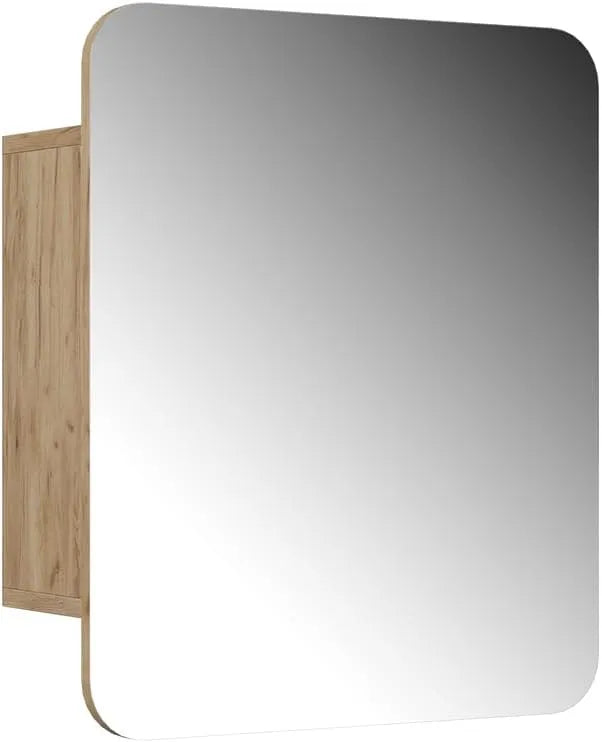 Vicco Szafka z lustrem w łazience 'Zino': 60 × 50 cm, złoty