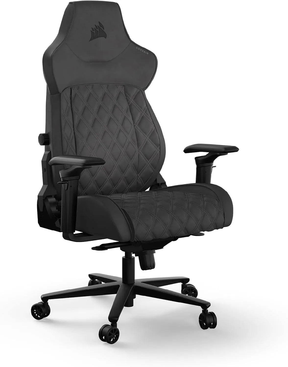 TC500 LUXE Fotel i krzesło tapicerowane dla graczy – tapicerka materiałowa, z podłokietnikami, regulowana konstrukcja, CORSAIR TC500