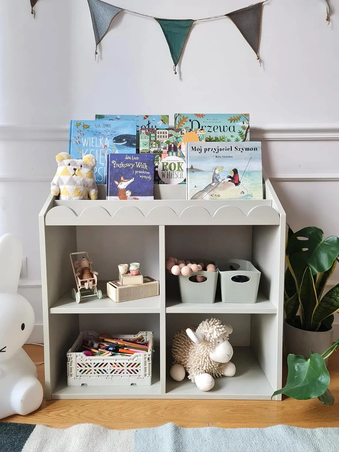 Regał na książki i regał stojący BooK Nook: MDF