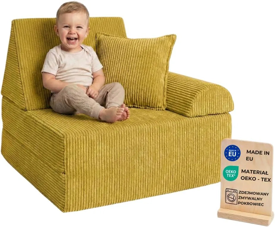 Sofa – ze sztruksu, tapicerka materiałowa, tapicerka materiałowa
