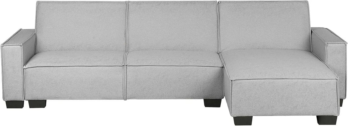 Sofa narożna: 3-osobowa, rozkładana konstrukcja