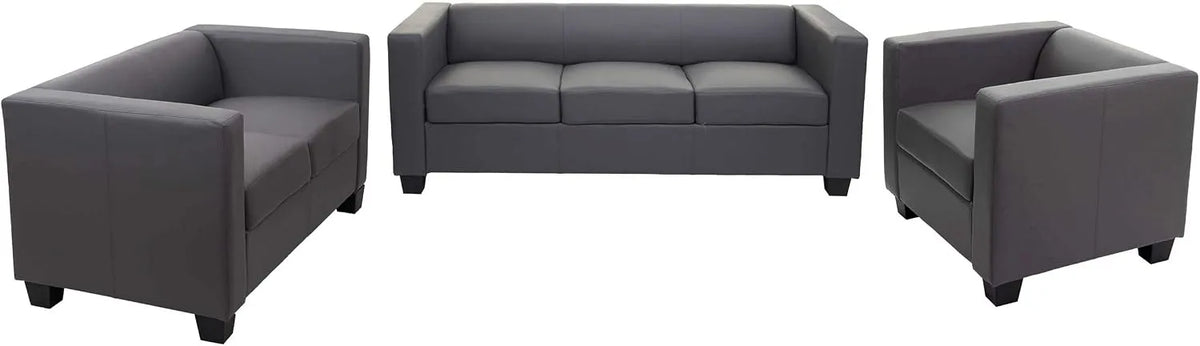 Sofa: Lille, tapicerka skórzana