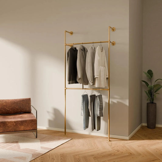 pamo wieszak na ubrania Industrialny Design – KIM, czarny